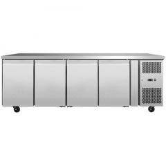 Pro.Equip Undercounter Stainless 4 Door Chiller 2230mmW