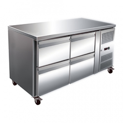 Delta Undercounter Stainless 4 Drawer Chiller 1360mmW