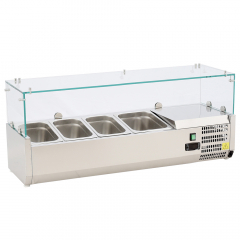 Delta Countertop Pizza Prep Display Chiller 1200mmW