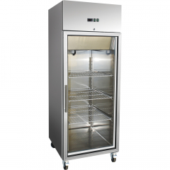 Pro.Equip 1 Glass Door Freezer Right Hand Hinge