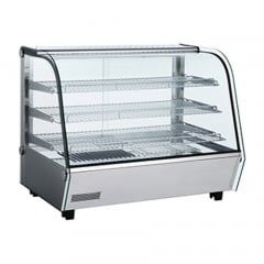 Pro.Equip Benchtop Curved Hot Display Cabinet 160L