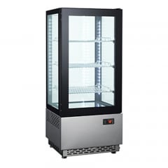 EuroChill Mini Tower Benchtop Cold Display Cabinet 78L