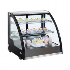 EuroChill Cold Curved Benchtop Display Cabinet 130L