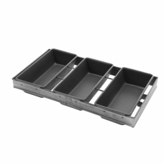 Pro.cooker Loaf Pan Country Split 2-Pan 270x108x108mm