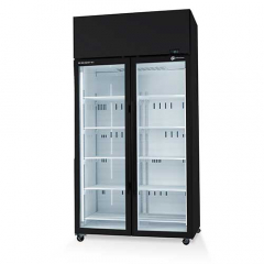 Skope ActiveCore 2 SKT1000N-A Top Mount Glass 2 Door Fridge