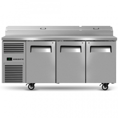 SKOPE ReFlex 3 Solid Door Pizza Preparation Fridge