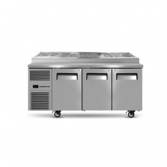 SKOPE ReFlex 3 Solid Door Pizza Preparation Fridge