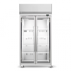 Skope Active Core TMF1000N-A 2 Glass Door Upright Freezer