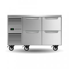 SKOPE ProSpec PG11.UBR.2.D4.Four Drawer 1/1 UnderBenchFridge
