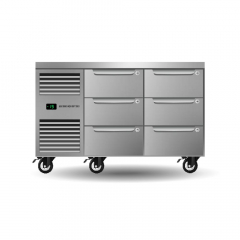 Skope ProSpec GN 1/1 Underbench Freezer, 2 bay, 6 Drawer(LH)