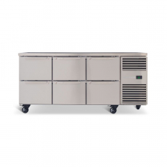Skope ProSpec GN1/1 Underbench Freezer,3 bay,6 Drawer(RH)