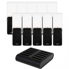 Syscall 10pc Rectangular Pager with Charger GP-210R