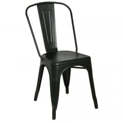 Matte Black Sputnik Chair