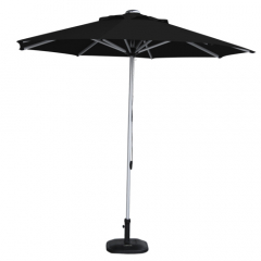 Shadowspec SU2 2.7m Octagonal Black Umbrella