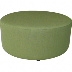 Circular Upholstered Ottoman