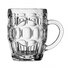 Arcoroc Britannia Glass Beer Mug 425ml with decorable panel