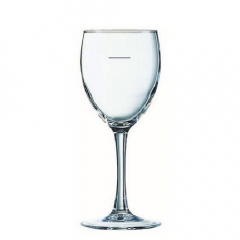 Arcoroc Princesa Wine Glass 230ml 150ml Plimsol line