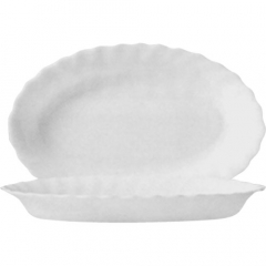 Arcoroc Trianon Oval Entree Plate 220mm