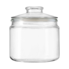 Borgonovo Emporium Glass Jar with Lid 2.6L