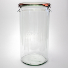 Weck Cylinder Mason Glass Jar 21cm - 1590ml