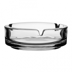 Bormioli Rocco Clear Glass Ashtray Stacking 107mm