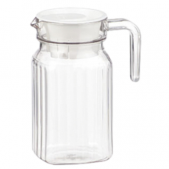 Polycarb Pitcher with lid Clear 600ml