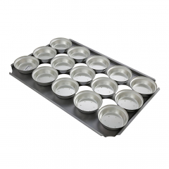 Pie Tray Round 15 Tins 600x400mm
