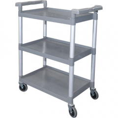 Essentials Collection Trolley 3 Tier Plastic 810x410x930mmH 