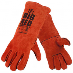 Big Red Leather Premium Welding Glove 406mm - Pair