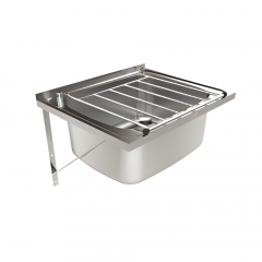 Britex NZ-CSB Wall Mounted Cleaner Sink with Brackets