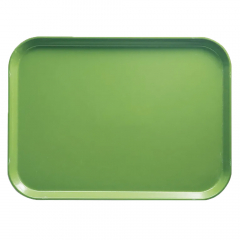 Cambro Rectangular Camtray F/Glass 380x515mm Limeade