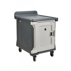 Meal Delivery Cart 10 Tray Granite Gray
