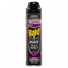 Raid Max Multi Insect Killer Aerosol 300g DG