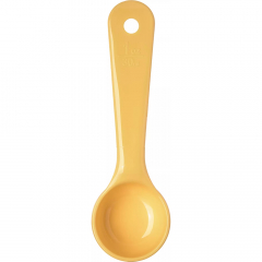 Carlisle Measure Miser Solid Short Handle 30ml Yellow