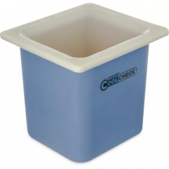 Carlisle Coldmaster CoolCheck GN 1/6 Food Pan 1.6L
