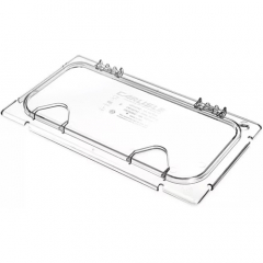 Carlisle Coldmaster GN 1/3 Hinged Notched Lid Clear