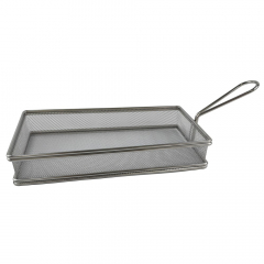 Stainless Steel Rectangular Serving Fry Basket