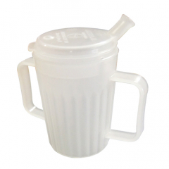 AutoPlas Feeder 2-handle Cup only 230ml Clear Plastic
