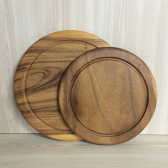 Acacia Wood Round Board