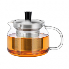 Teapot with Stainless Steel Infuser Glass 470ml