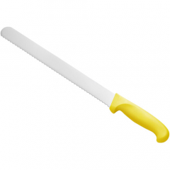 Serrated Knife 30cm Yellow