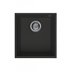 Elleci Quadra Undermount 100 Single Bowl Black