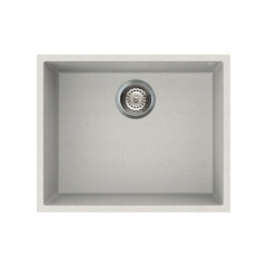 Elleci Quadra Undermount 105 Single Bowl Aluminium