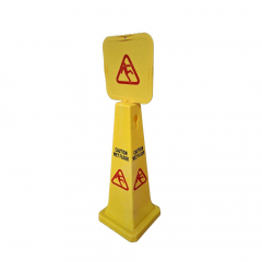 Sign 'Caution Wet Floor' Cone