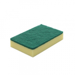 Kleaning Essentials Scourer Sponge Green & Yellow (10 Pk)