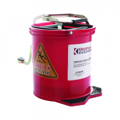 Kleaning Essentials Mop Bucket Red 15L