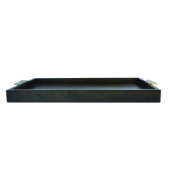 Chef Inox Room Service Tray Dark Mangowood 620x400x50mm