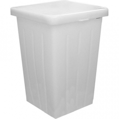 70L Square Bin With Lid