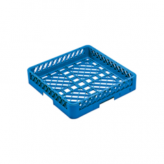 Dish Rack Open 500x500x100mm for cups Blue