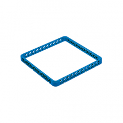 Glass Rack Extender Open 500x500x45mm Blue